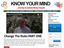 Tablet Screenshot of knowyourmind.com